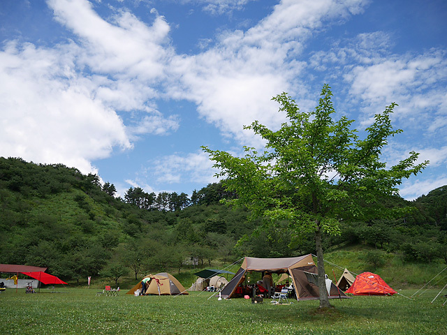 群馬　キャンプ場