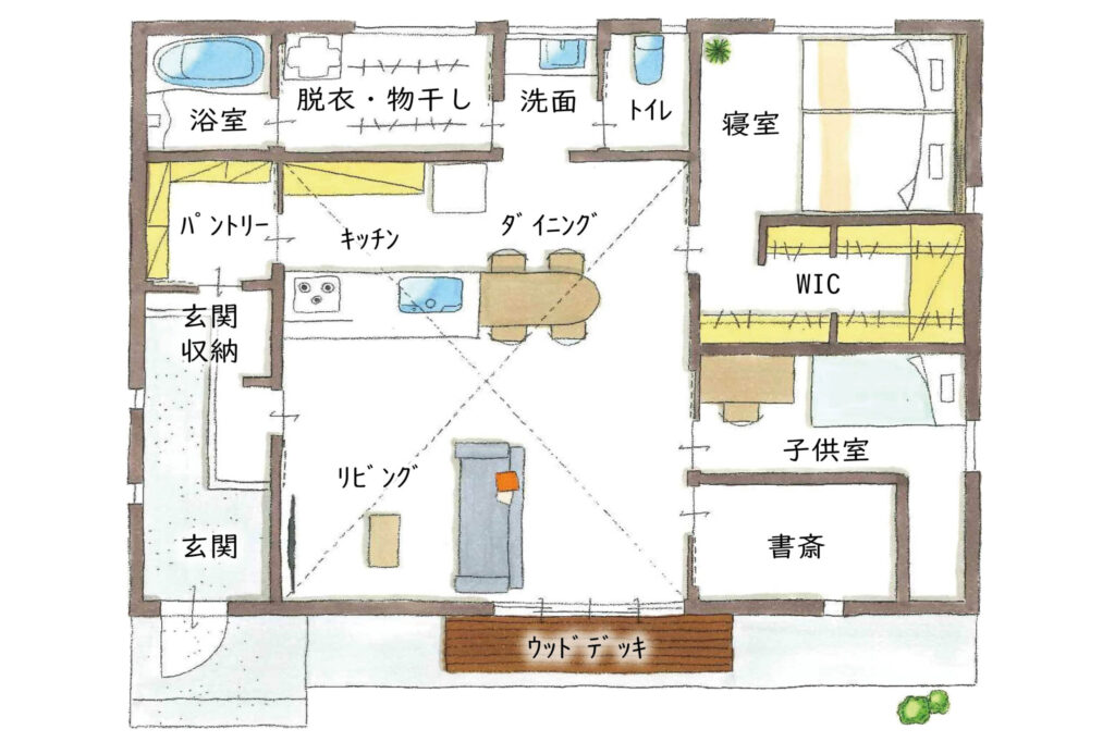 平屋　見学会　群馬